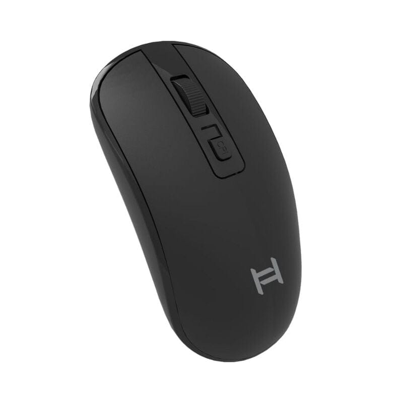 Hammok Amaze Wireless Mouse – 2.4GHz Reliable Cordless Connection, Adjustable Optical Sensor, 4-Button Design with Matte Finish, Plug & Play Ambidextrous Mouse for Laptop, PC