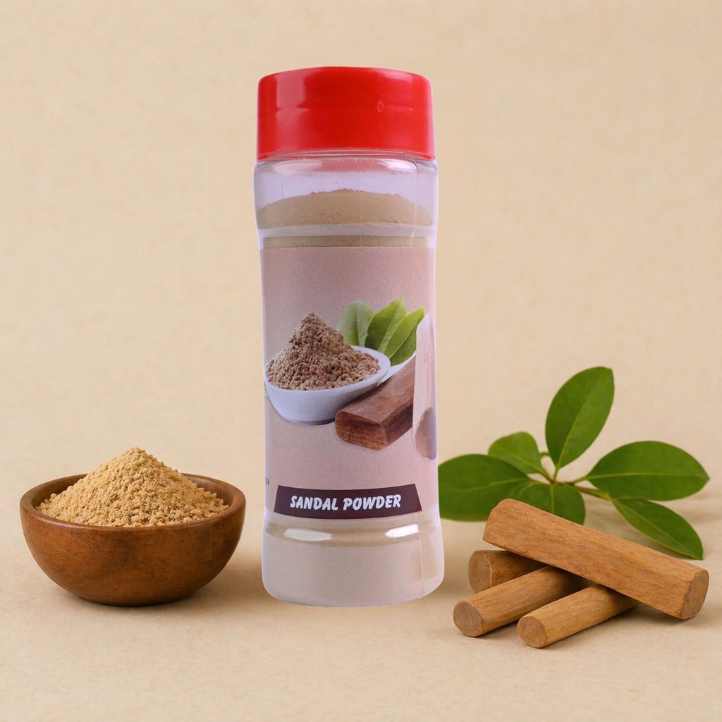 alNaqi Sandal Powder 50g - 100% Pure & Natural Chandan Powder for Face Pack, Ayurvedic Cooling Face Mask, Premium Ritual Grade view 2