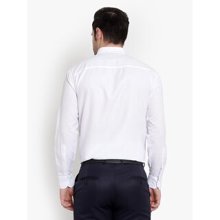 Baleshwar Men Blue Solid Formal Shirt (Pack of 2 ) view 2