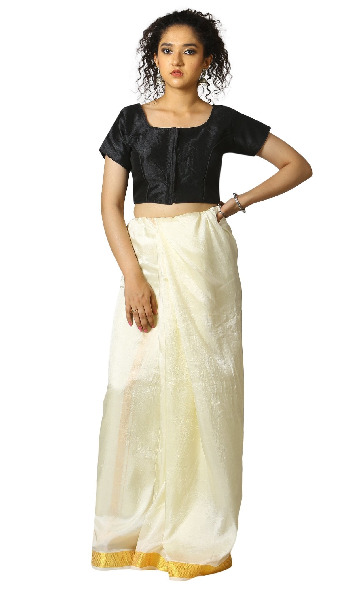 TheHangr Black Fantom Silk Blouse - 32 view 2