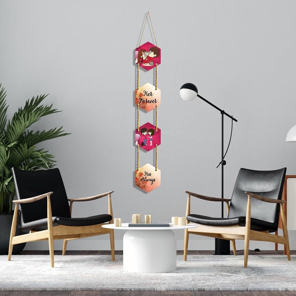 Wall Hangings for Home Decoration Items for Living Room Decor Welcome Home Wall Hanging for Home Office Decoration Handmade Craft Decorative Wall Art (WH1610) view 2