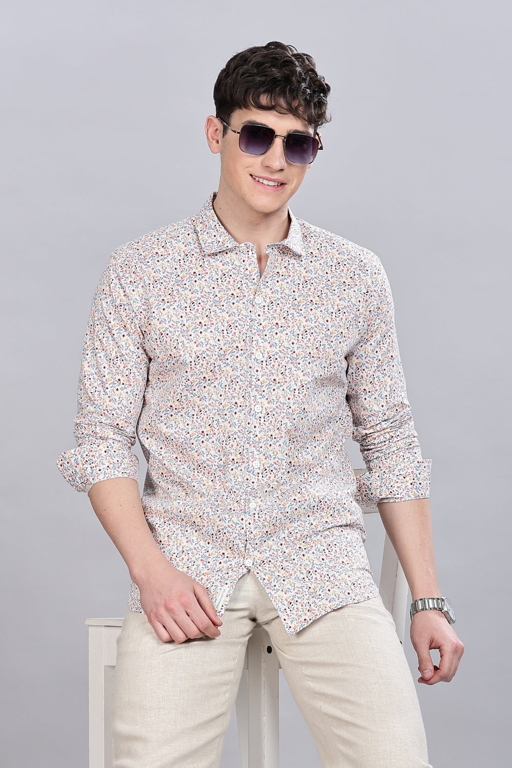 Lille Floral Printed Shirt view 2