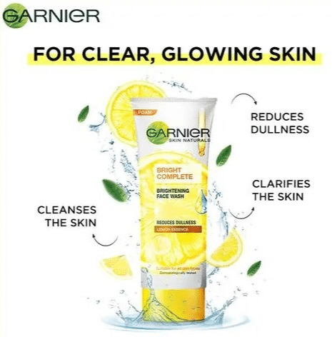 Garnier Bright Complete Vitamin C Face Wash, 50 gm view 2