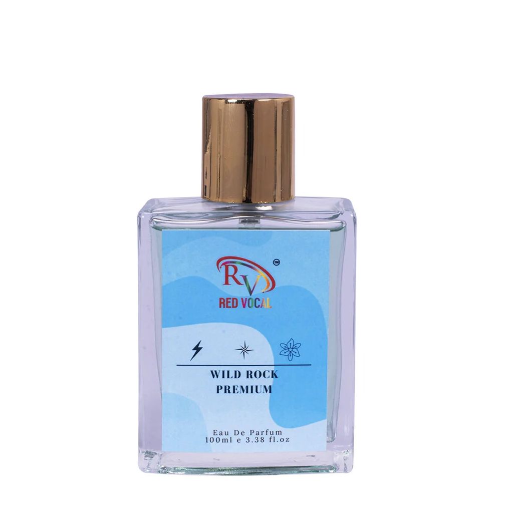 Red Vocal Wild Rock Premium Eau De Parfum for Men – 100ml | Long-Lasting Bold Fragrance | Luxury Perfume view 2