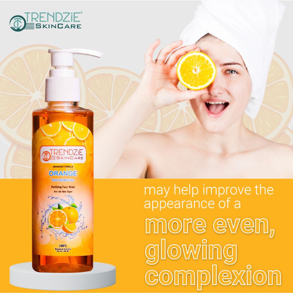 Orange With Vitamin C Tan Removal Purifying Face Wash view 2