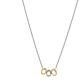Hetprit Brass Gold Plated Mangal Sutra For Woman view 2