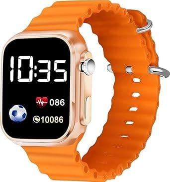 T800 Ultra Biggest Display Smart Watch Ultra Digital Dial Waterproof Smart Design LED Display Kids Watch for Boys & Girls view 2