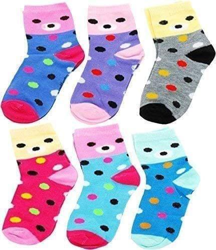 Clastik Baby Boy's & Baby Girl's Cotton Socks, Pack of 6 (Assorted Color) view 2