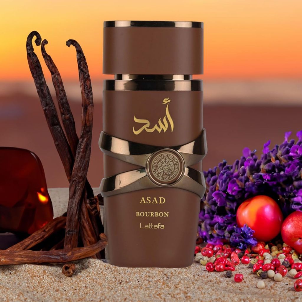 Lattafa Asad Bourbon Eau De Parfum for Men – Long Lasting Warm & Woody Perfume (100ml) view 2