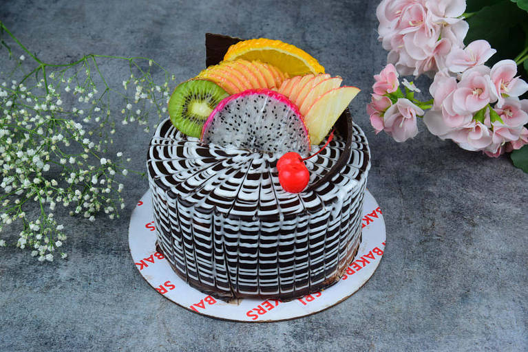 Choco Fruit Joy Cake (700gms)