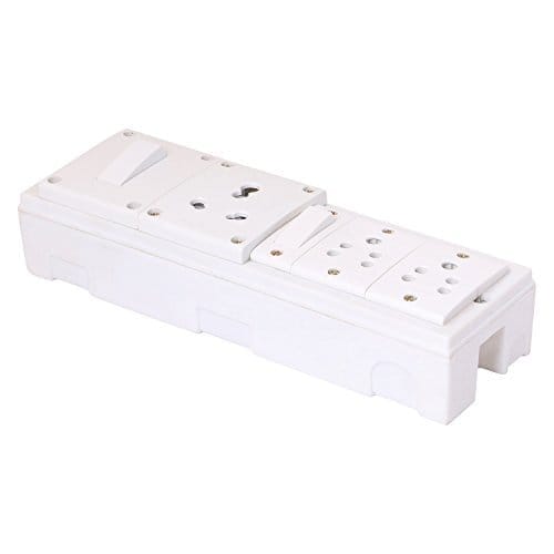 INDRICO 1 Anchor Switches(15 Amp) and 2 Anchor Sockets(5 Amp) with 4 metre Chord view 2