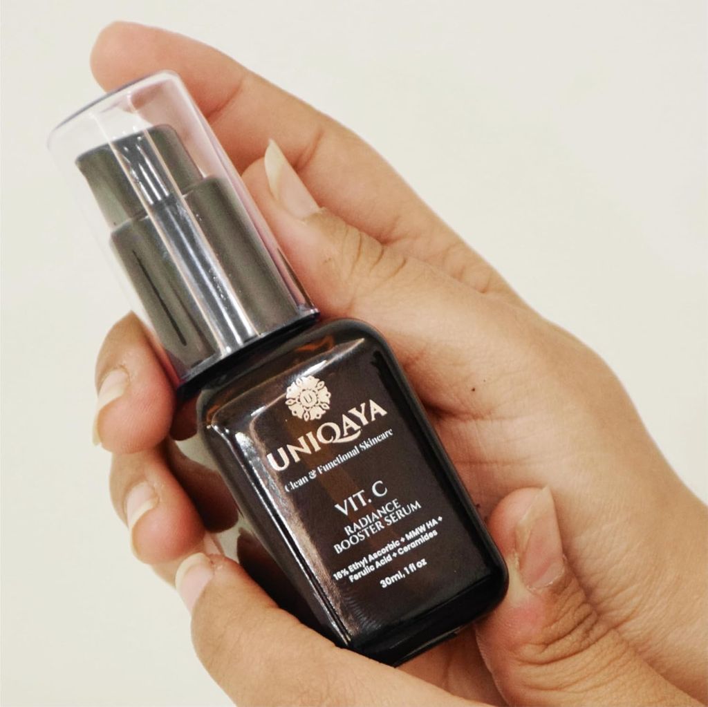 Uniqaya Radiance Booster Vitamin C Serum | 16% Stable Vitamin C, Alpha Arbutin & Hyaluronic Acid for Brighter, Even-Toned Skin | Daily Face Serum | For All Skin Types (30ml) view 2