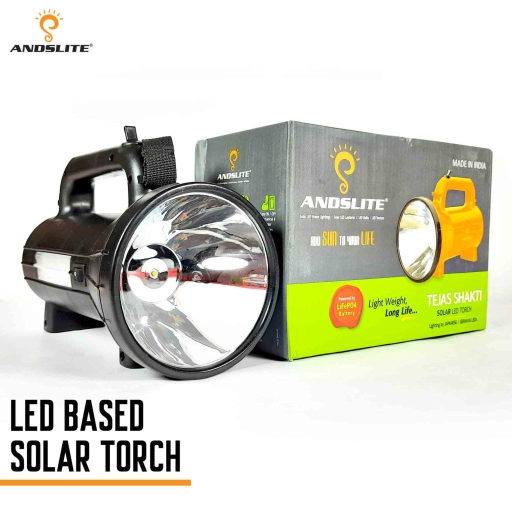 Andslite Tejas Shakti LED Rechargeable Torch view 2