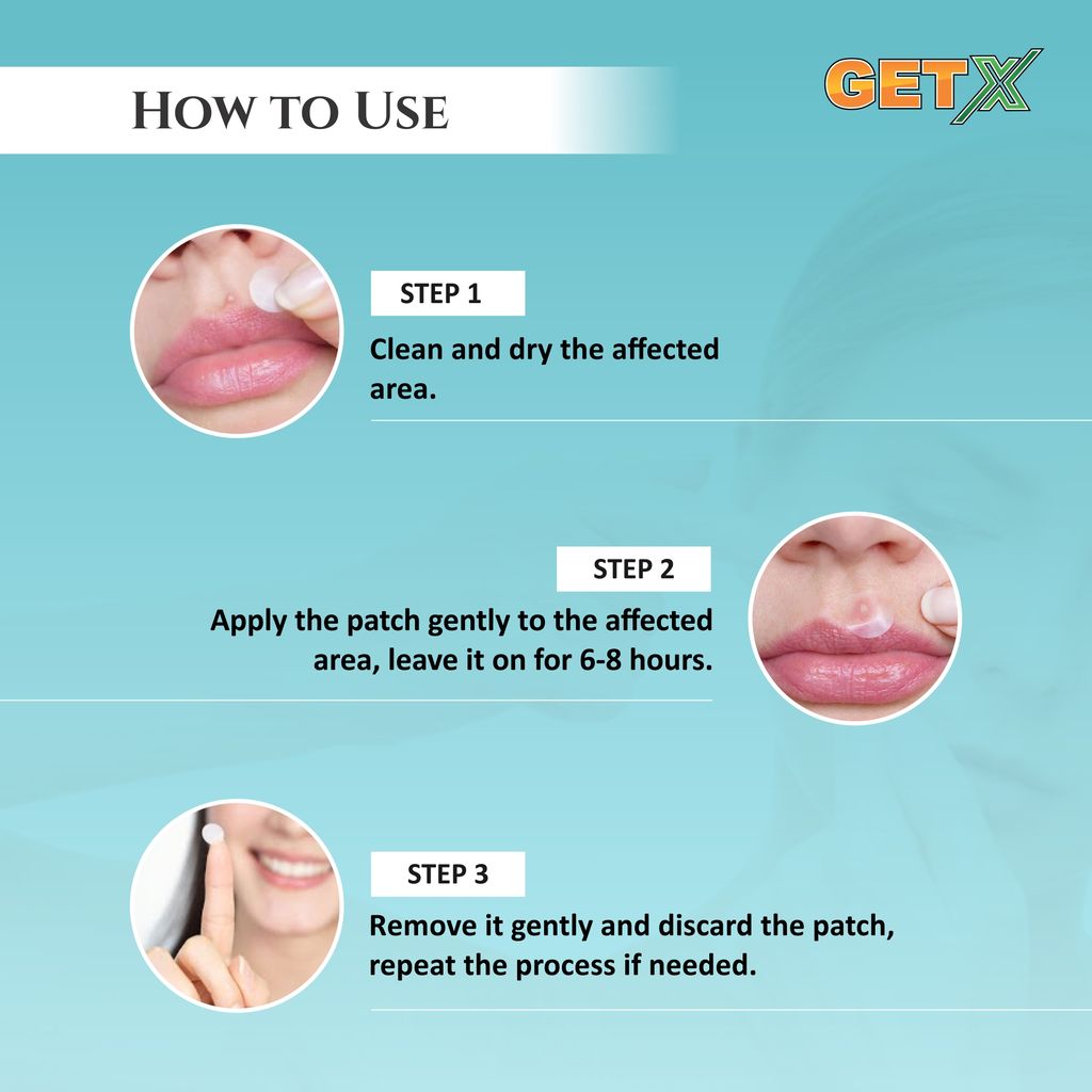 GETX Acne Pimple Patches - 72 Hydrocolloid Waterproof Patches for Active Acne | Absorbs Oil Overnight & Reduces Scarring | Ultra-thin, Transparent, Quick-Acting Treatment | Safe for All Skin Types - For Him & Her | 2 Sizes view 2