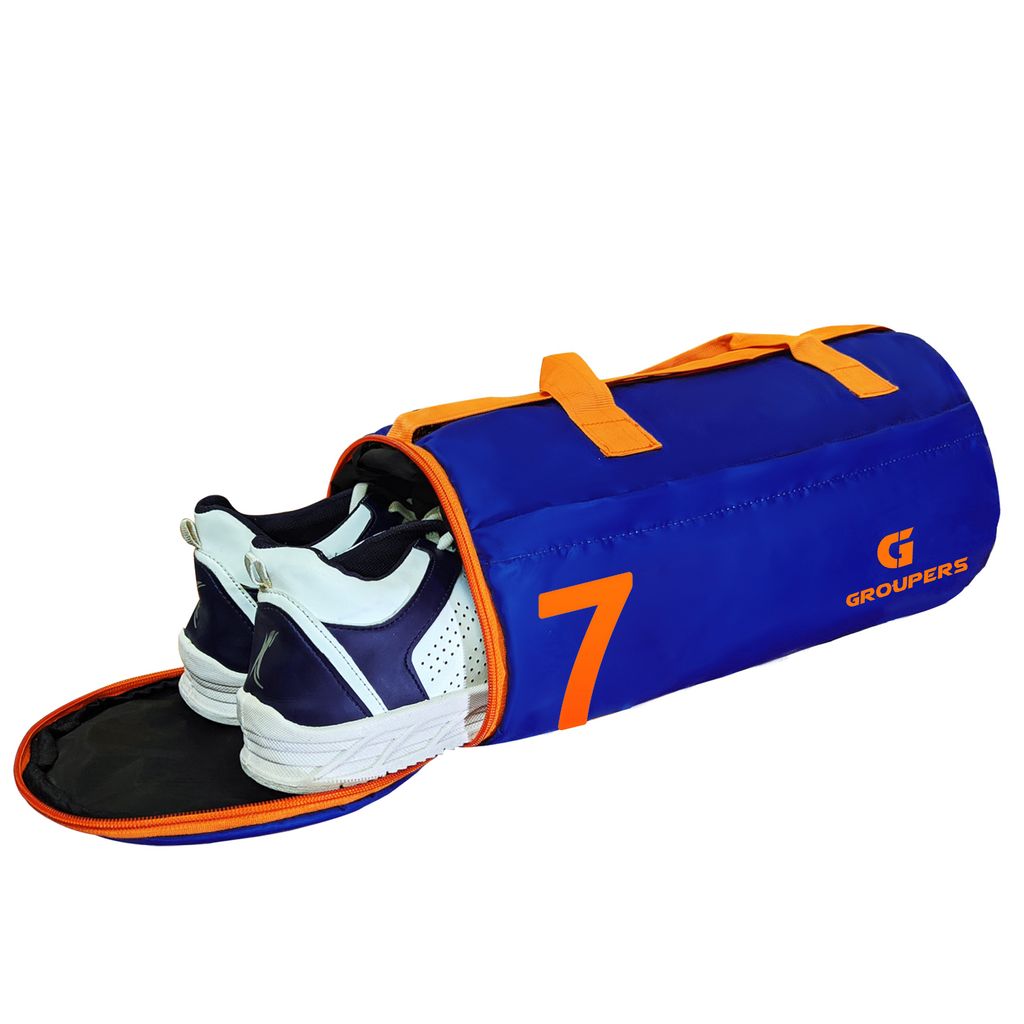 GROUPERS Duffle Canvas Bag with Shaker Bottle-400ml view 2