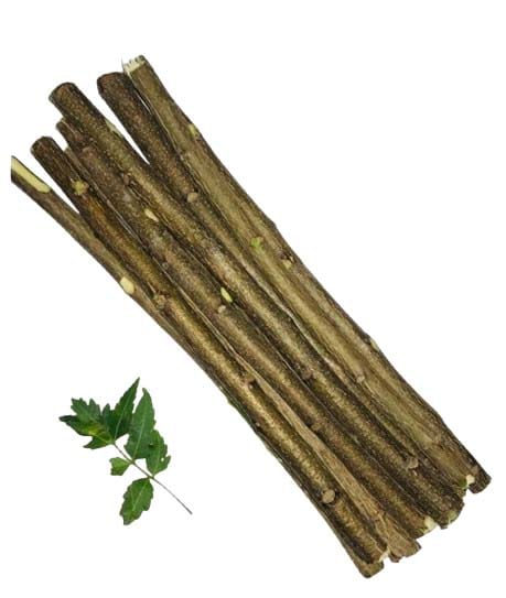 Natural Neem Chew Sticks/Tree Datun Twigs Organic Toothbrush view 2
