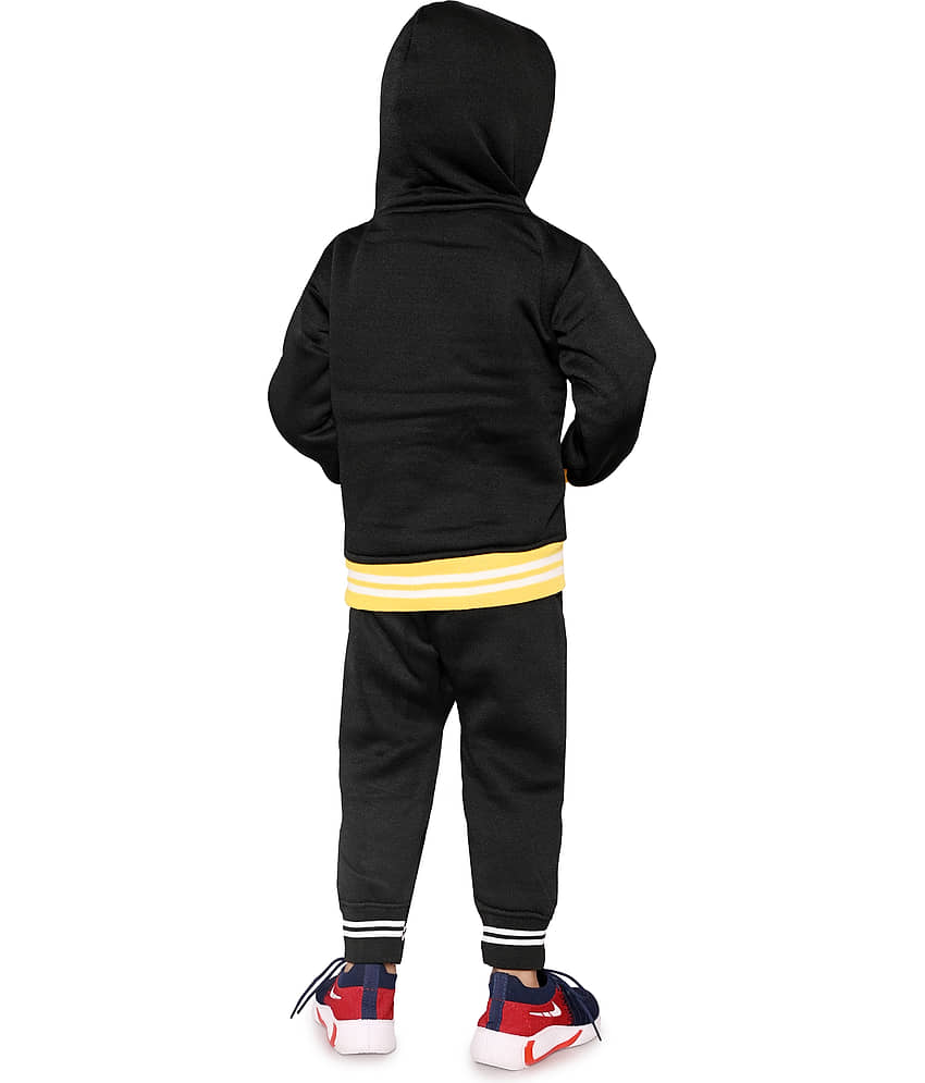 New Collection Pack of 1 Boys Polyester Cardigan Sweater ( Black ) view 2
