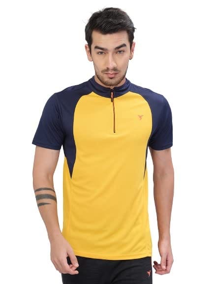 TECHNOSPORT Men T-Shirt YELLOW view 2