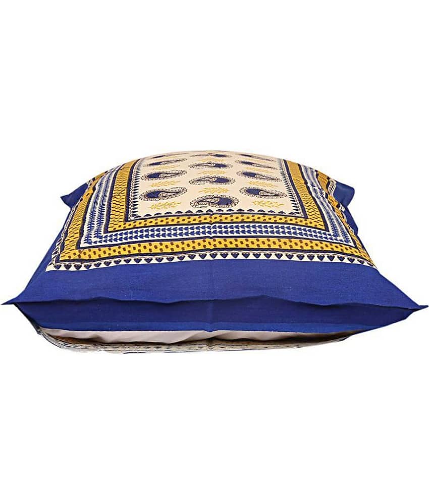 Shagun Online Pack of 2 Blue Pillow Cover view 2