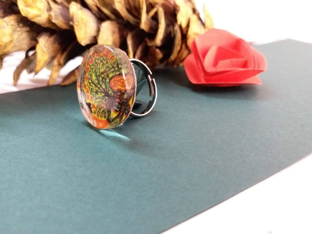 TREE OF LIFE CIRCLE RING view 2