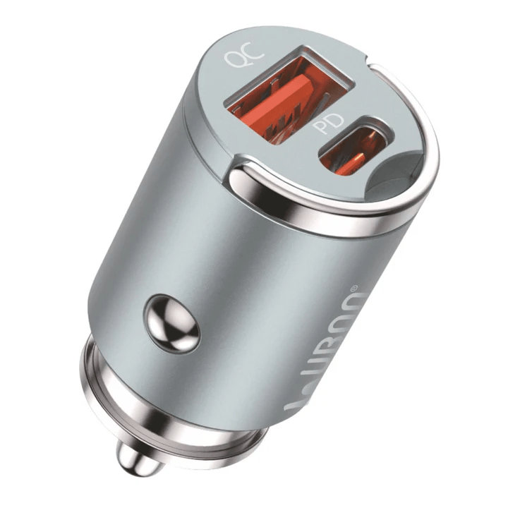 Ubon Fast & Secure 65W Car Charger with Dual ( USB & Type C) Ports