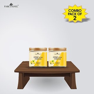 PARK DANIEL Premium Citric Acid Powder Combo pack of 2 Jars of 100 gms(200 gms) (200 g) view 2