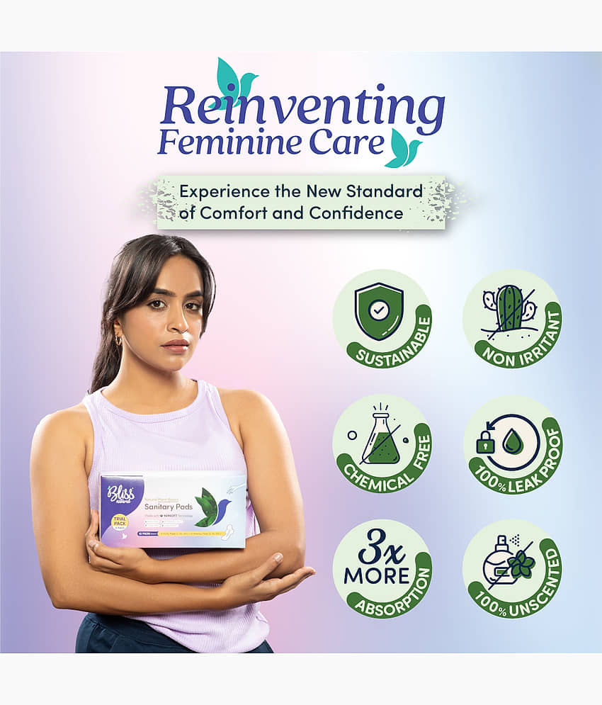 BLISSNATURAL Cottony Regular Regular Sanitary Pad view 2