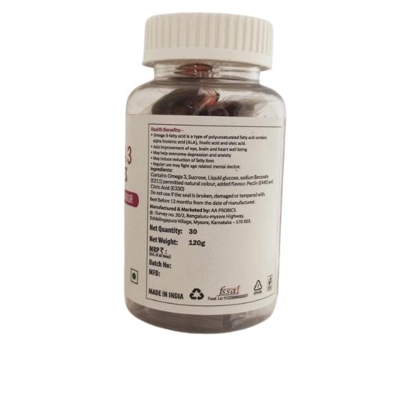 MEWISE Omega 3 Gummies 120 Gms view 2