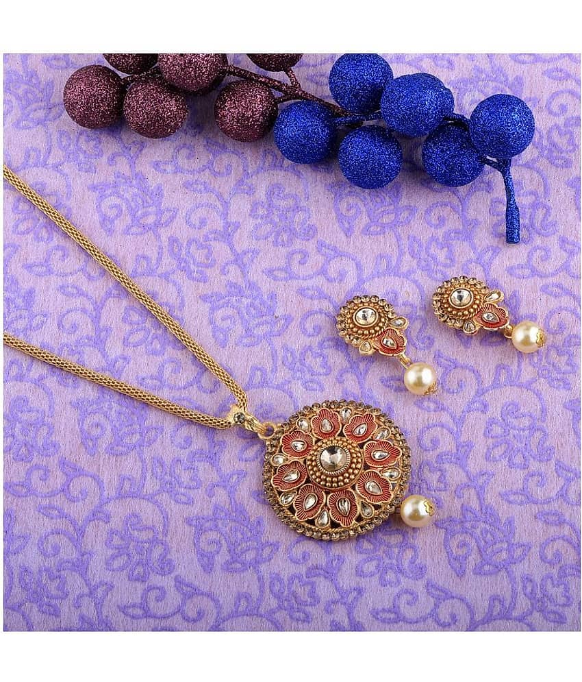Silver Shine Alloy Multi Color Contemporary/Fashion Necklaces Set Contemporary view 2