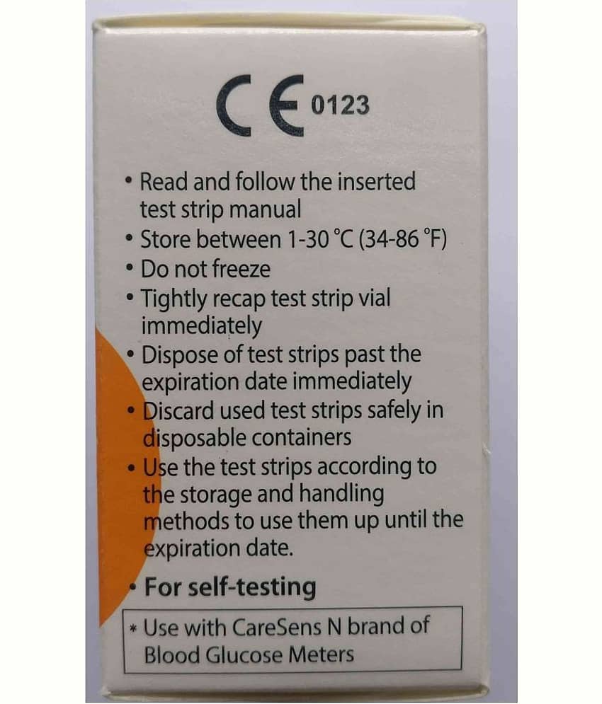 CareSens N0-- 100 Test Strips view 2