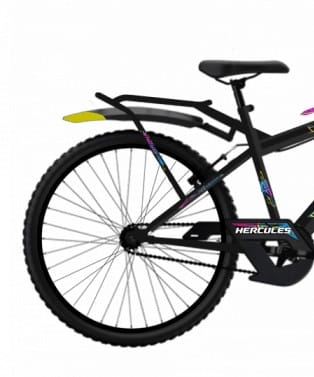 Hercules Bazooka RF 24T Black Bicycle view 2