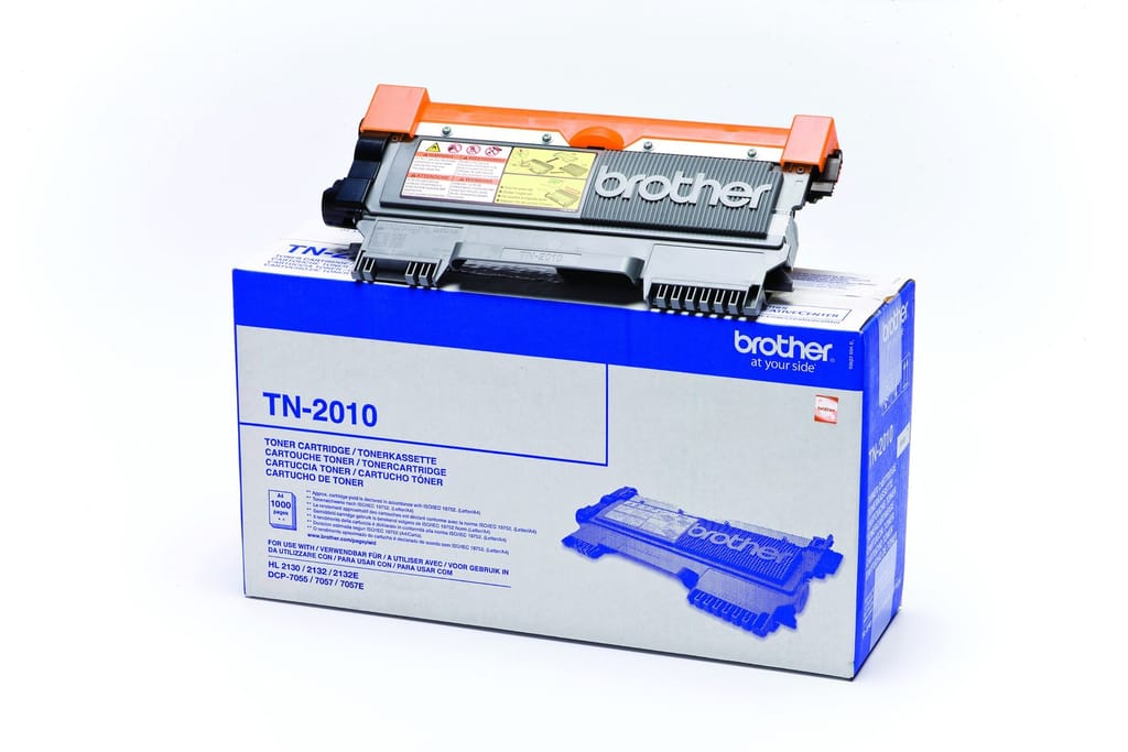 Brother TN-2010 Black Original Toner Cartridge (TN2010 Laser Toner) view 2