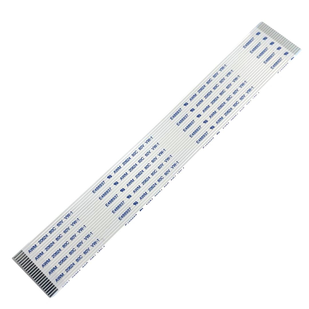 22 Pin 1mm Pitch 150mm Same Side Connection FFC Ribbon Flexible Flat Cable view 2