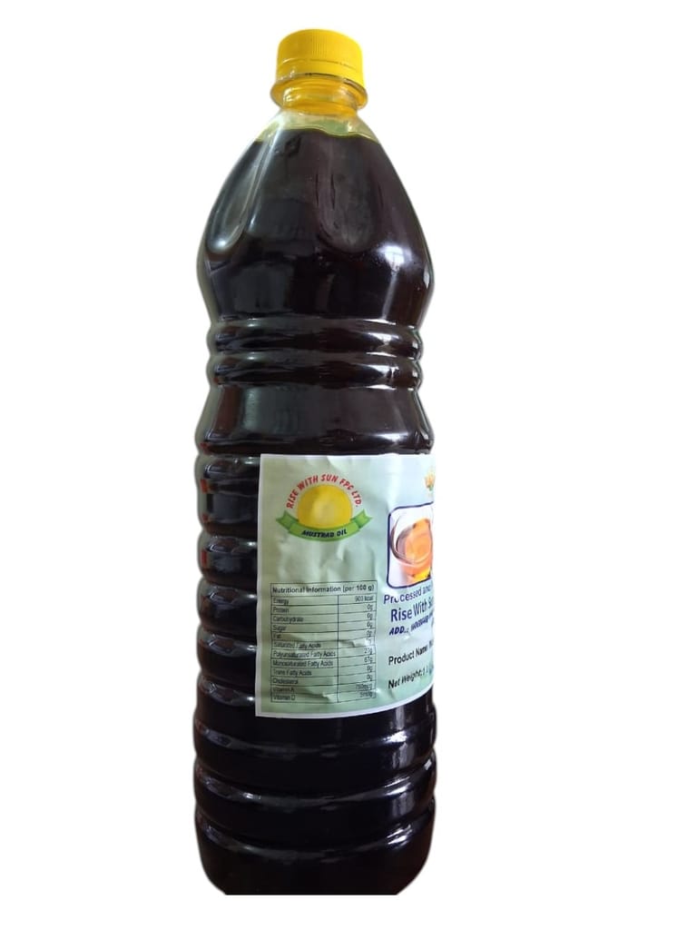 Kachi Ghani Mustard Oil. 100% Pure view 2