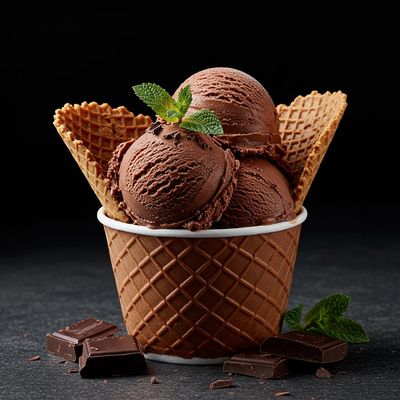 Belgium Chocolate Ice Cream