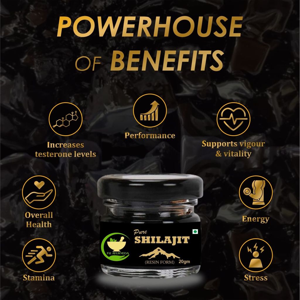 FIJ AYURVEDA Pure Shilajit/Shilajit Resin (Semi Liquid) | Original Shilajit | Shilajit Resin | Shilajit Orignal | Shilajit Liquid, for Stamina Booster, Energy Booster, Strength, Sexual Health & Immunity, Vigor & Vitality for Men & Women - 20Gm view 2