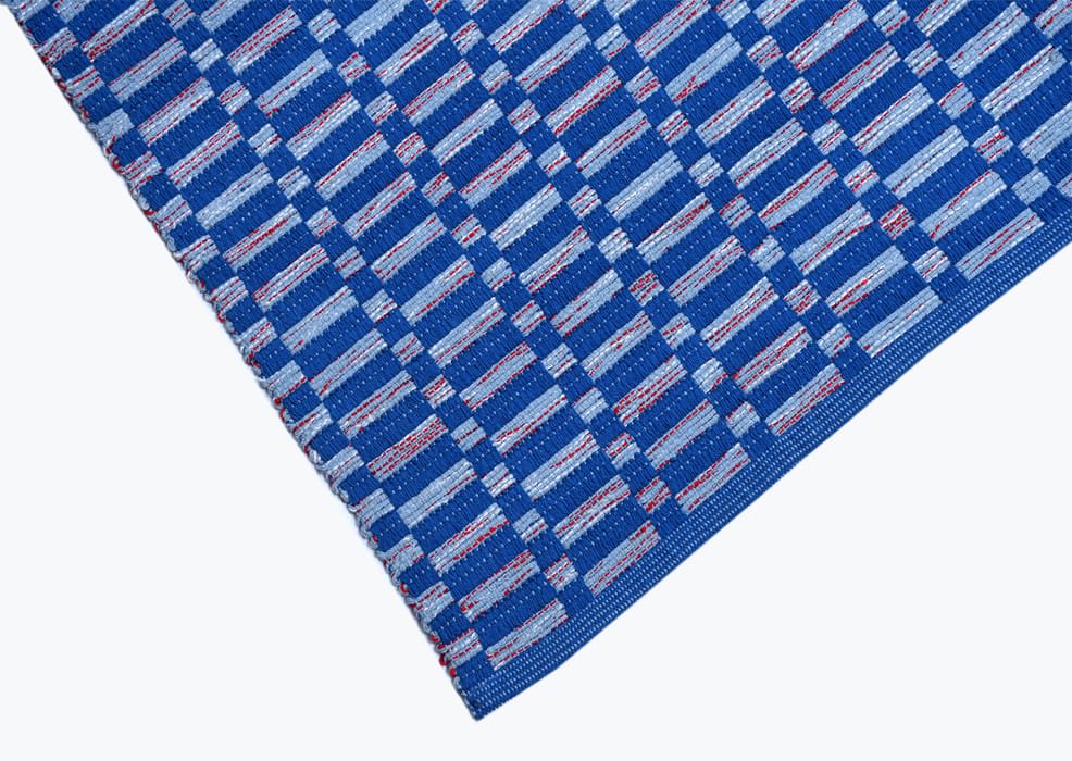 Poro Handmade Cotton Rugs simple cleaning; crafted to withstand everyday living. view 2