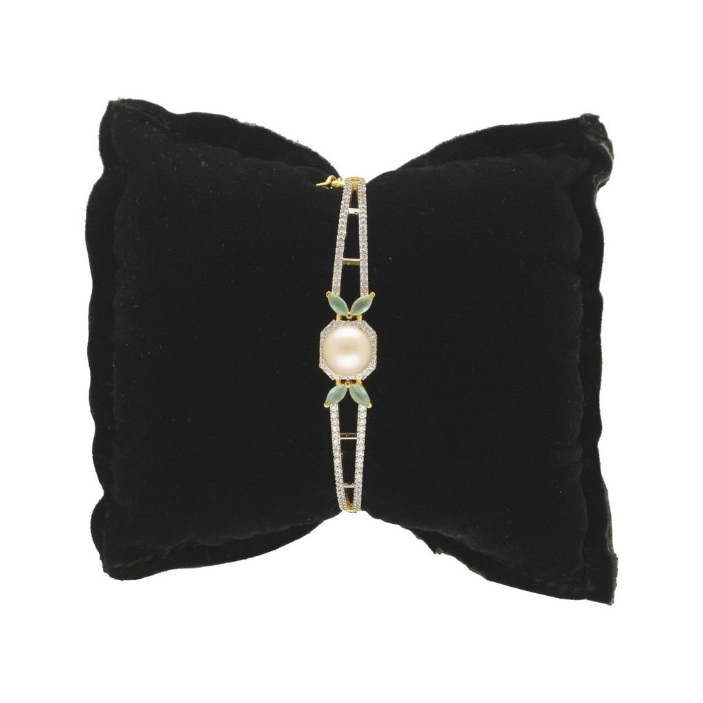 Sri Jagdamba Pearls Celeste Regal Pearl Bracelet For Women Girls view 2
