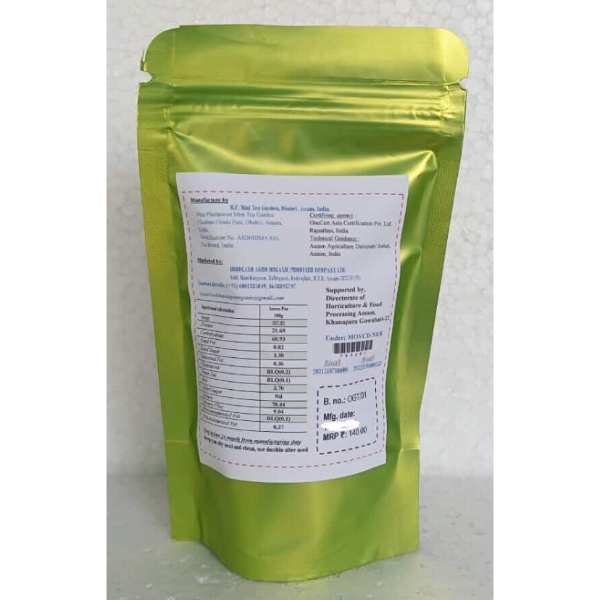 ORGANIC GREEN TEA - 40 gm view 2