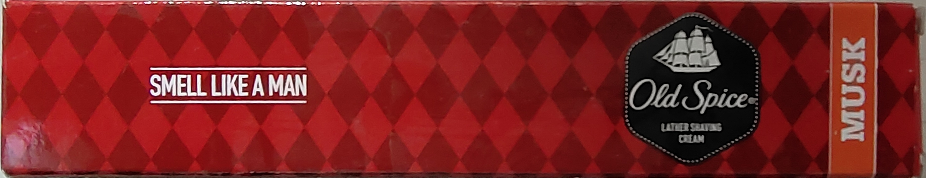 Old spice lather shaving cream musk