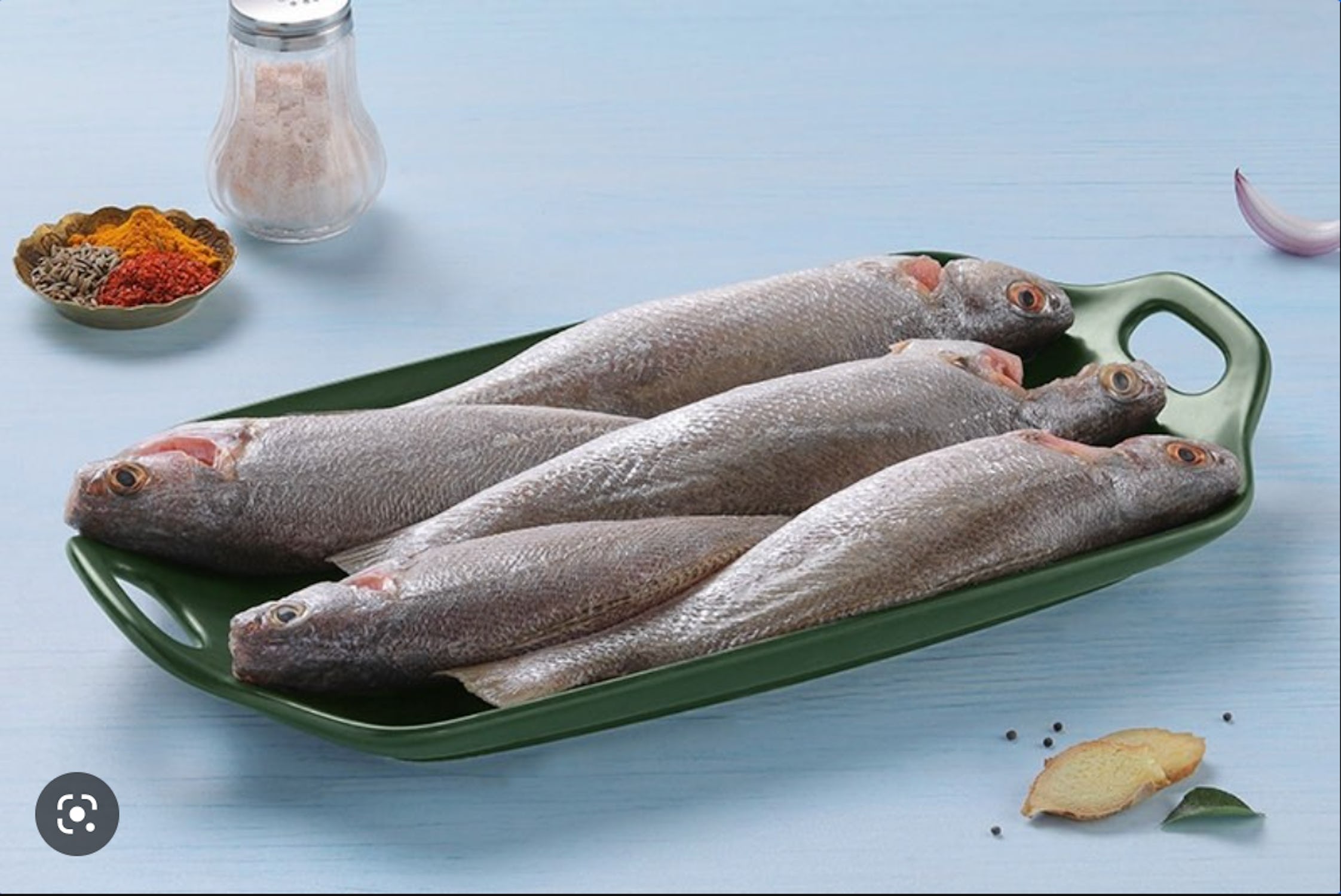 Croaker/Korae/Kalluri-Slices (May include head pieces) - 500gms(After Cleaning) view 2