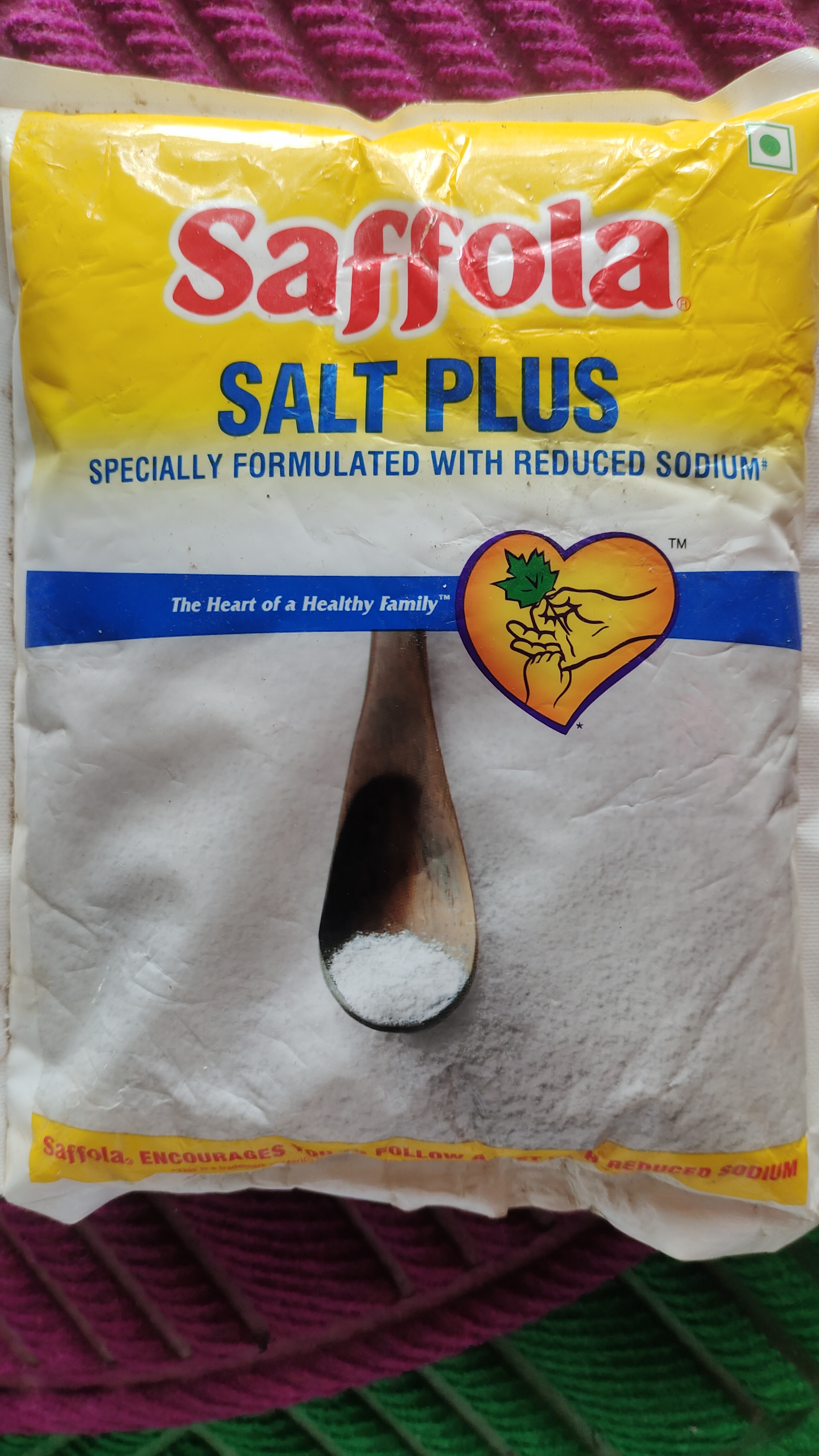 Saffola salt plus