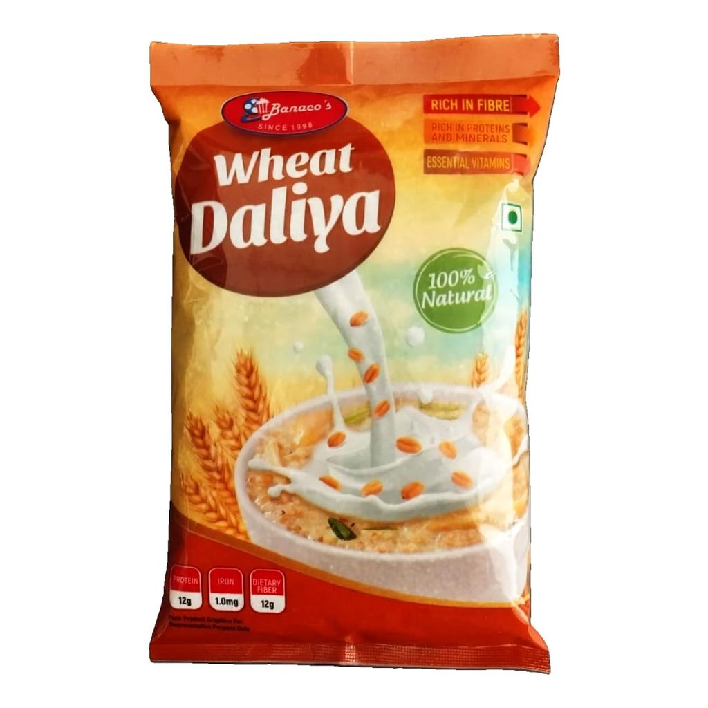 Banaco's Natural Wheat Daliya 500gms