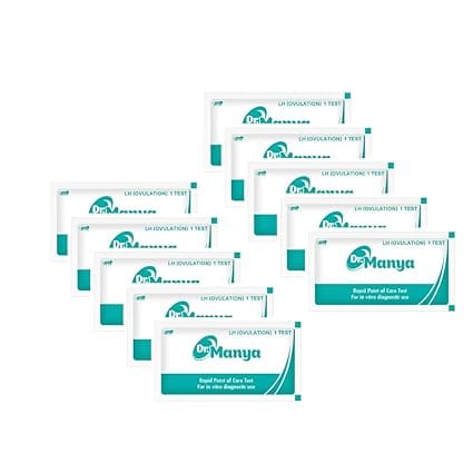 LH (Luteinizing Hormone) Diagnostic Test Device - Pack of 10 Pcs Professional IVD Grade Ovulation Screening Kit for Healthcare & Laboratories