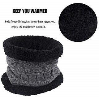 Eastern Club Women Grey Woolen Winter Cap (Pack of 2) view 2