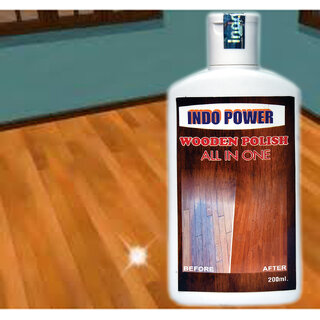 INDOPOWER ACc295-Wooden polish All In One 200ml.