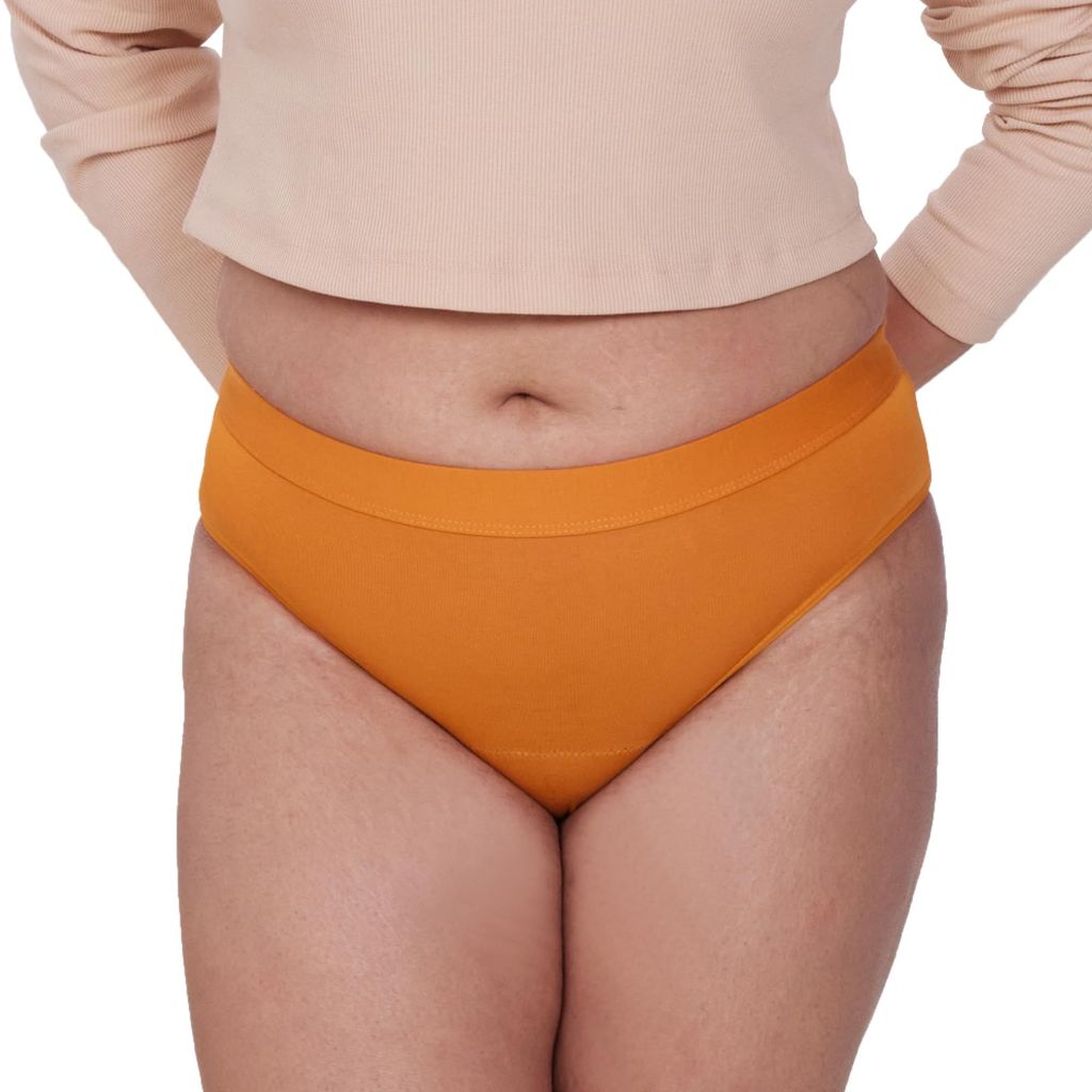Be Me Period Panties for Women|Pack of 1|Mid Brief|Strong Leak Protection, Durable Design Underwear|Oeko-TEX, FDA Approved|Holds More Than 3 XL Pads