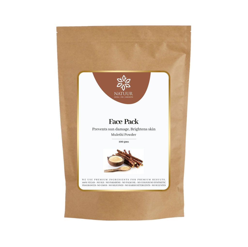 Brightening Herbal Mask | Pure Mulethi Root | Brighten | Even | Restore view 2