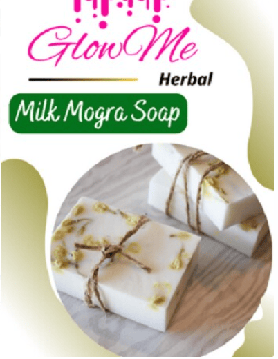 GlowMe Handmade Milk Mogra Soaps, Pack -2 view 2