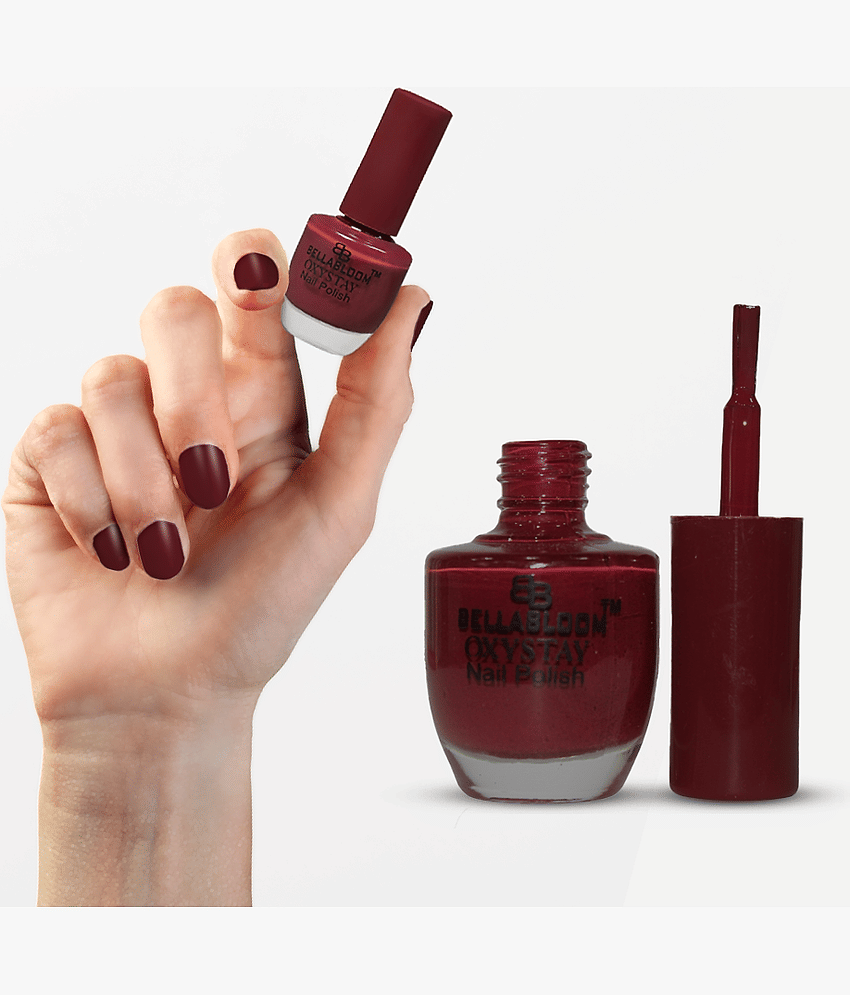 BELLABLOOM Brown Glossy Nail Polish 10 ( Pack of 1 ) view 2